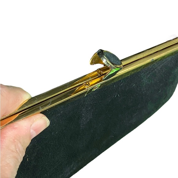 Etra Genuine Black Leather Clutch - Picture 9 of 11